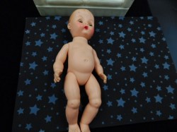 nurser 50s blue check good nude